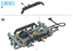 LEGO 8258 instructions page 28 – build guide